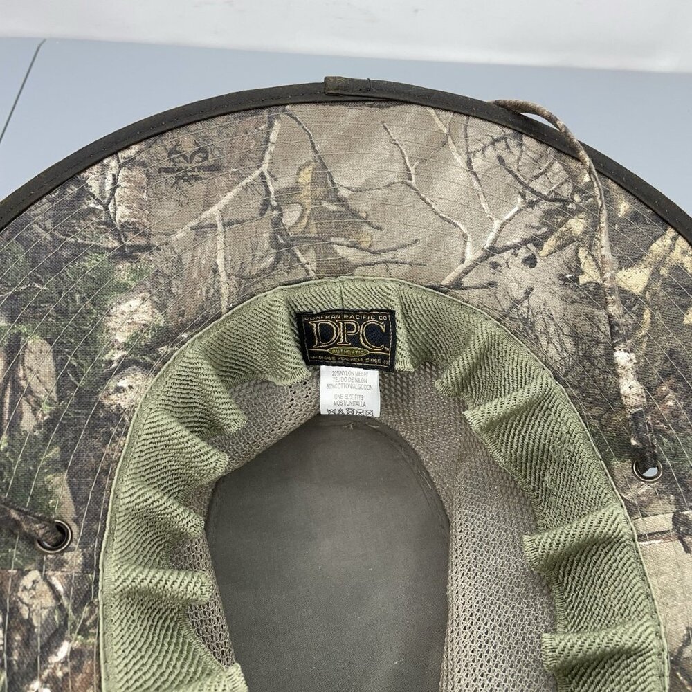 Dorfman Pacific Co Safari Camo Hat DPC Vented Wide Brim Hunting Fishing Outdoor - Picture 11 of 12